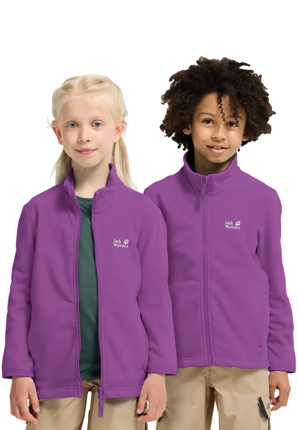 Jack Wolfskin Taunus 100 FZ K veste polaire enfant zippée