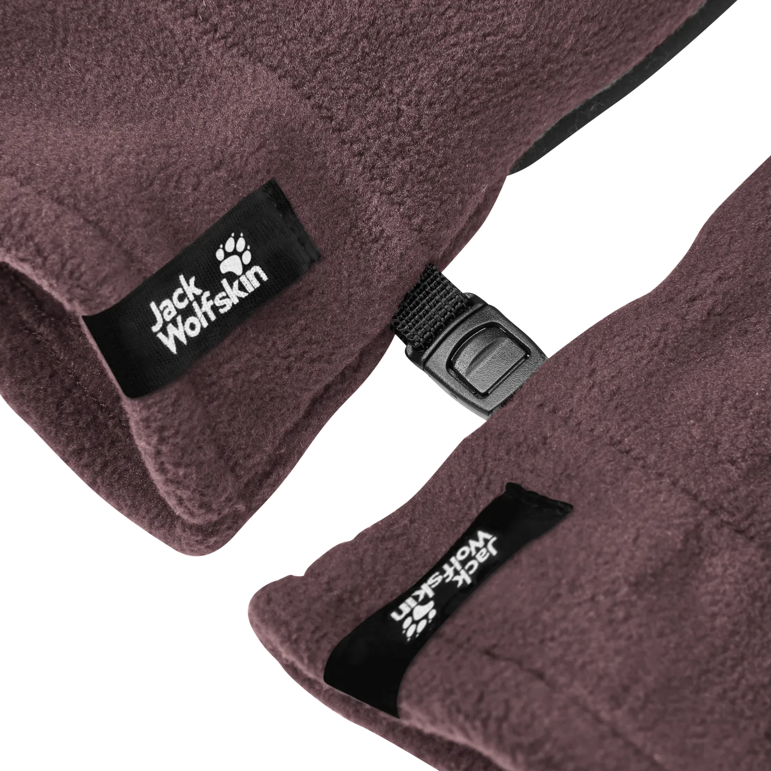 Jack Wolfskin Fleece Glove K gants polaire enfant grip paume PU