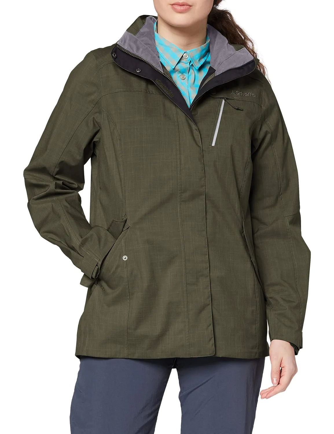 Schöffel Agnes2 veste pluie femme noire imperméable