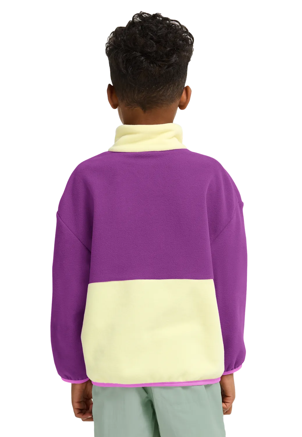 Jack Wolfskin Colorblock Taunus HZ K pull polaire enfant poches