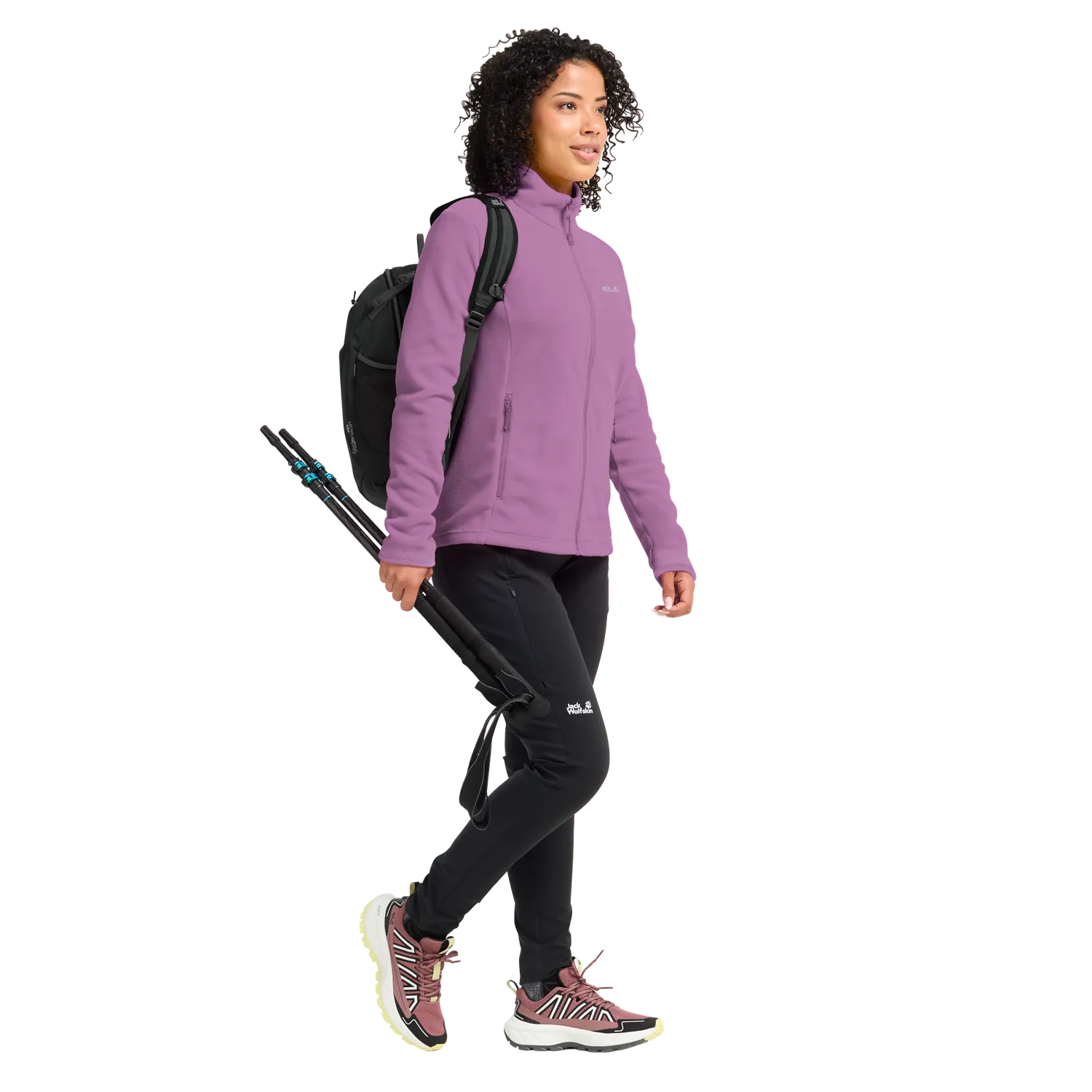 Jack Wolfskin Taunus 100 FZ W veste polaire femme 3-en-1