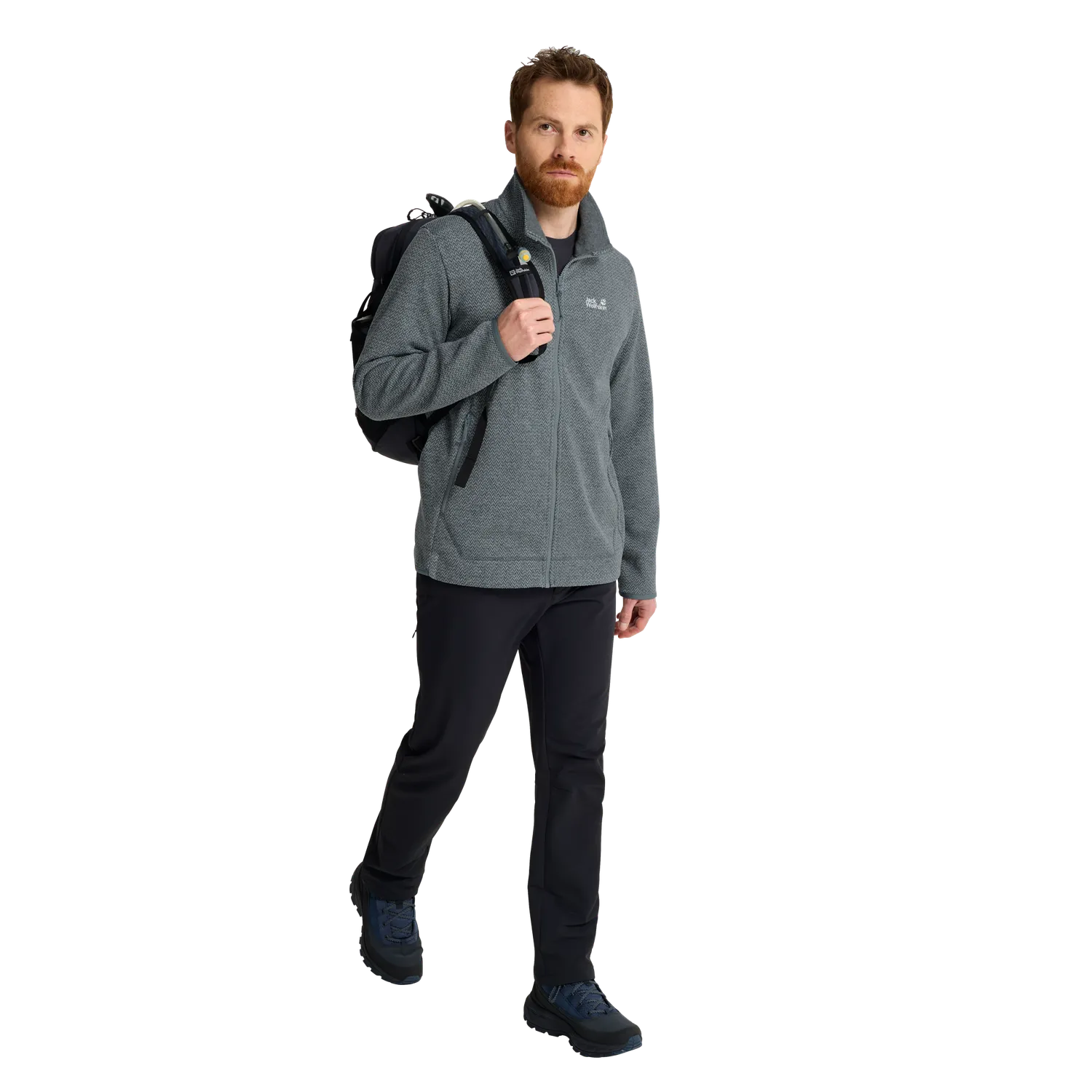 JACK WOLFSKIN PINETRAIL FZ M veste polaire respirante