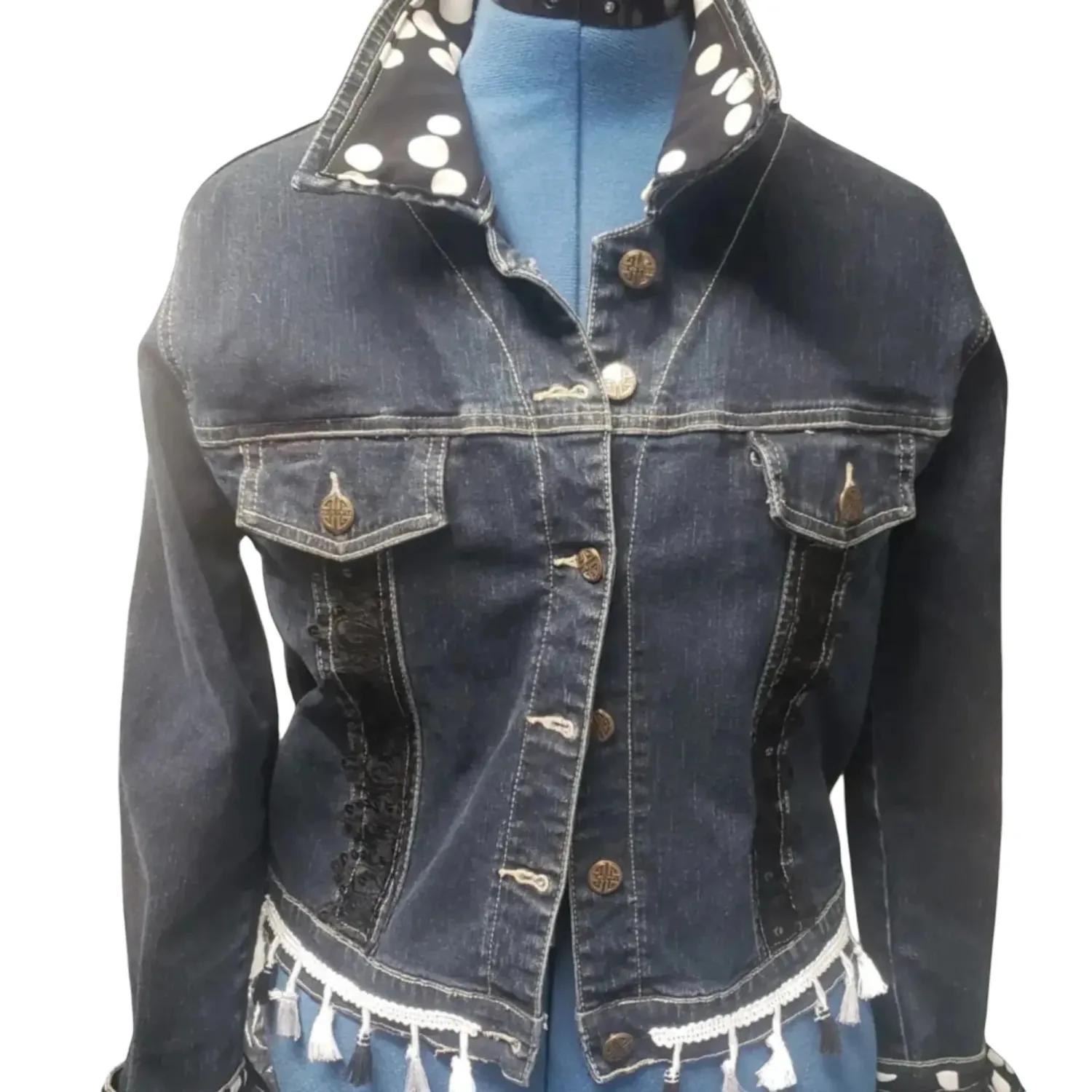La Fée Bidule Dream veste jean bleu clair