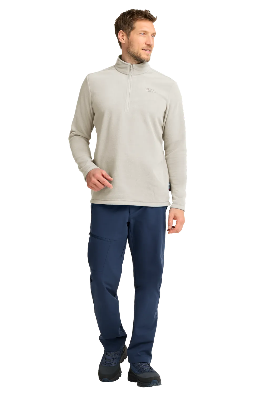 Jack Wolfskin Taunus HZ M pull polaire homme léger