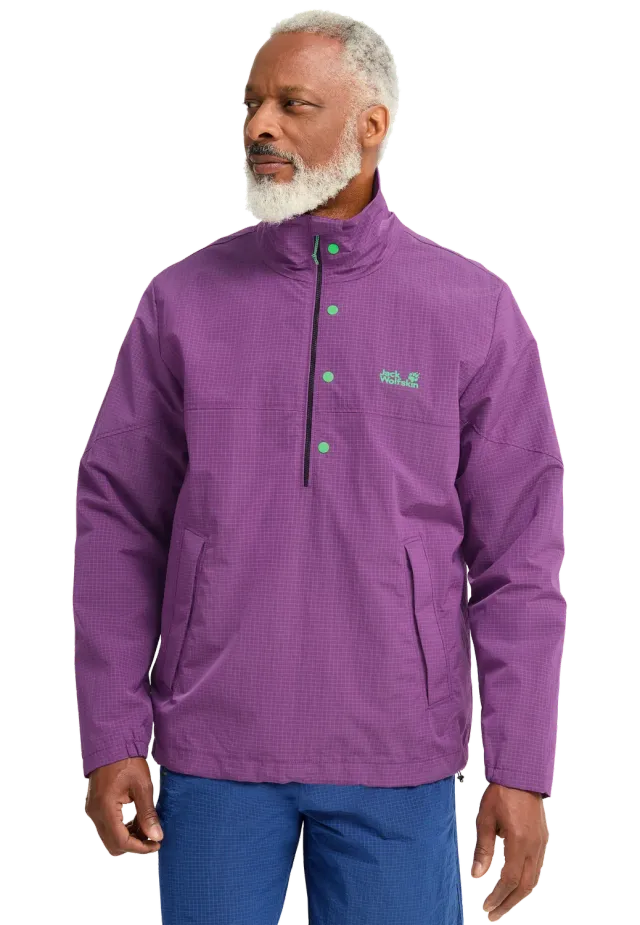 Jack Wolfskin Find The Wild Overhead M sweat coupe-vent