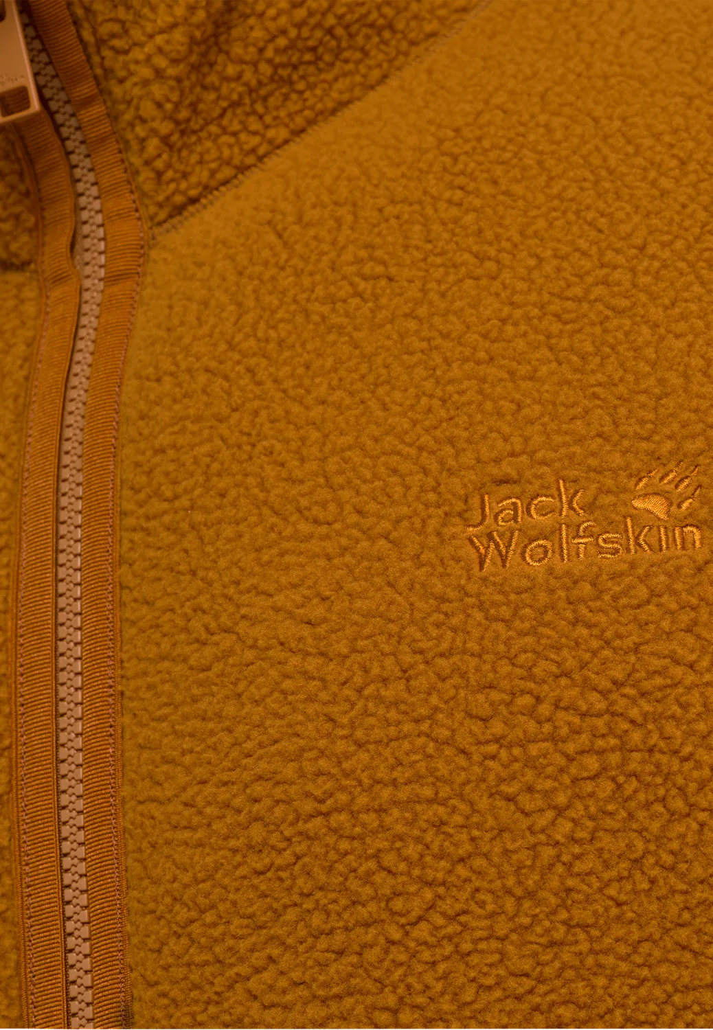 Jack Wolfskin Lite Curl FZ polaire homme S-3XL col montant chaude