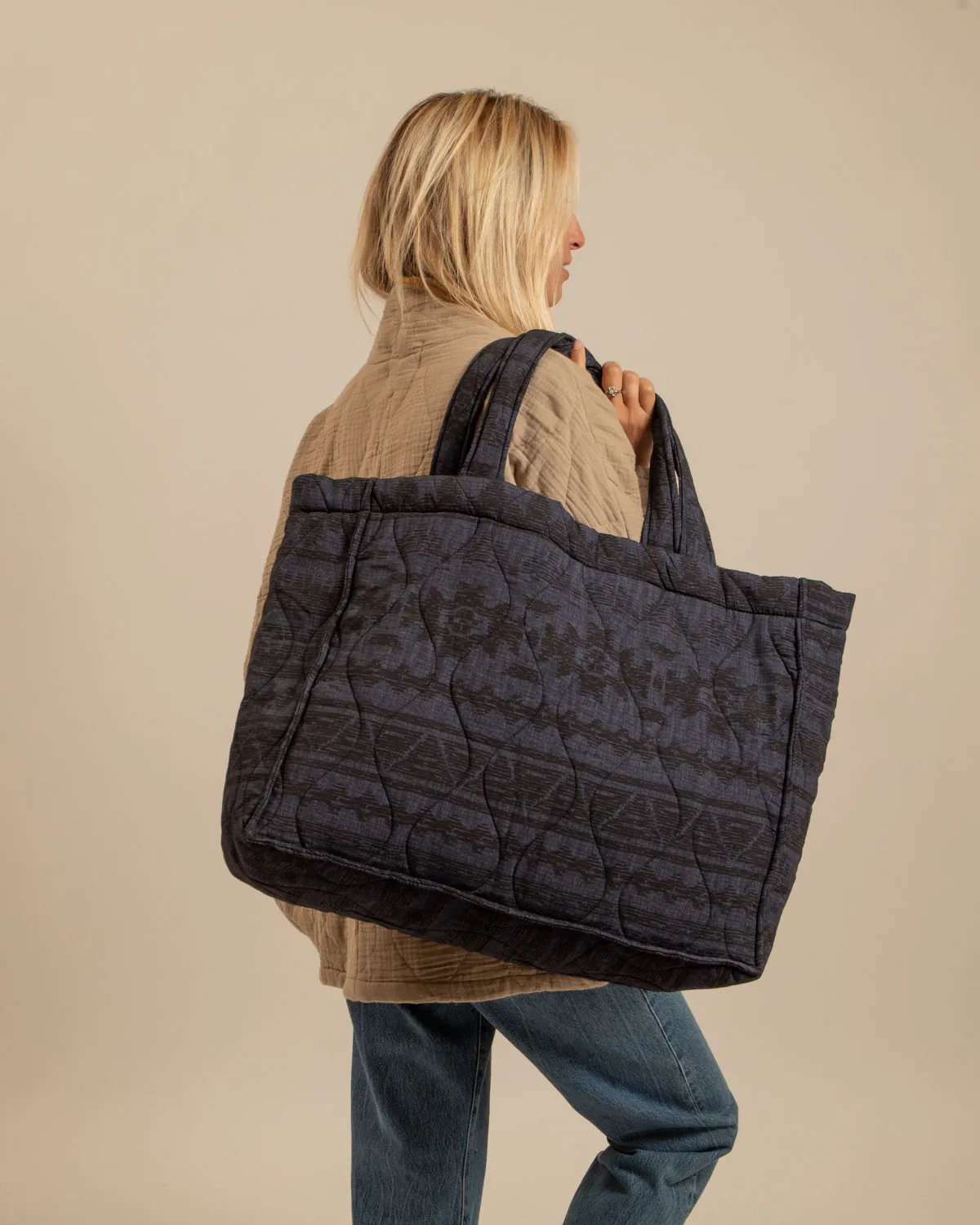 Aokyanos Philadelphie sac matelassé cibola navy viscose