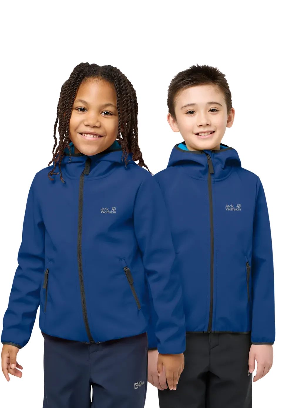 Jack Wolfskin Fourwinds veste softshell enfant doublée