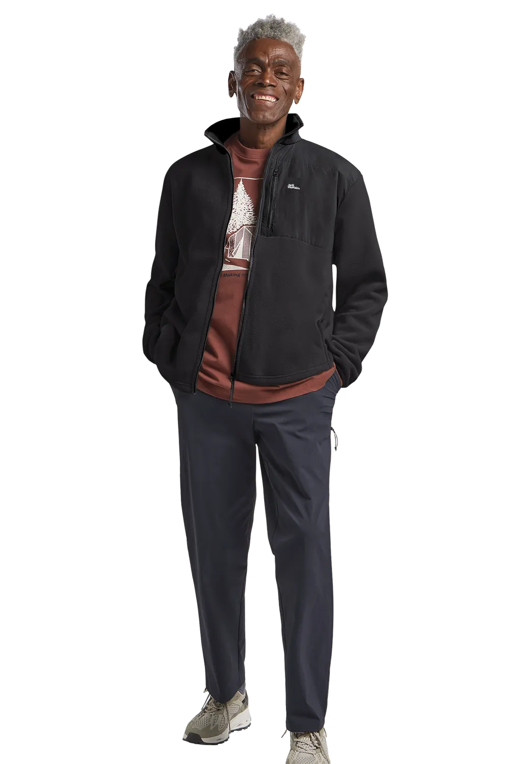 Jack Wolfskin Sumetro FZ polaire homme zippée