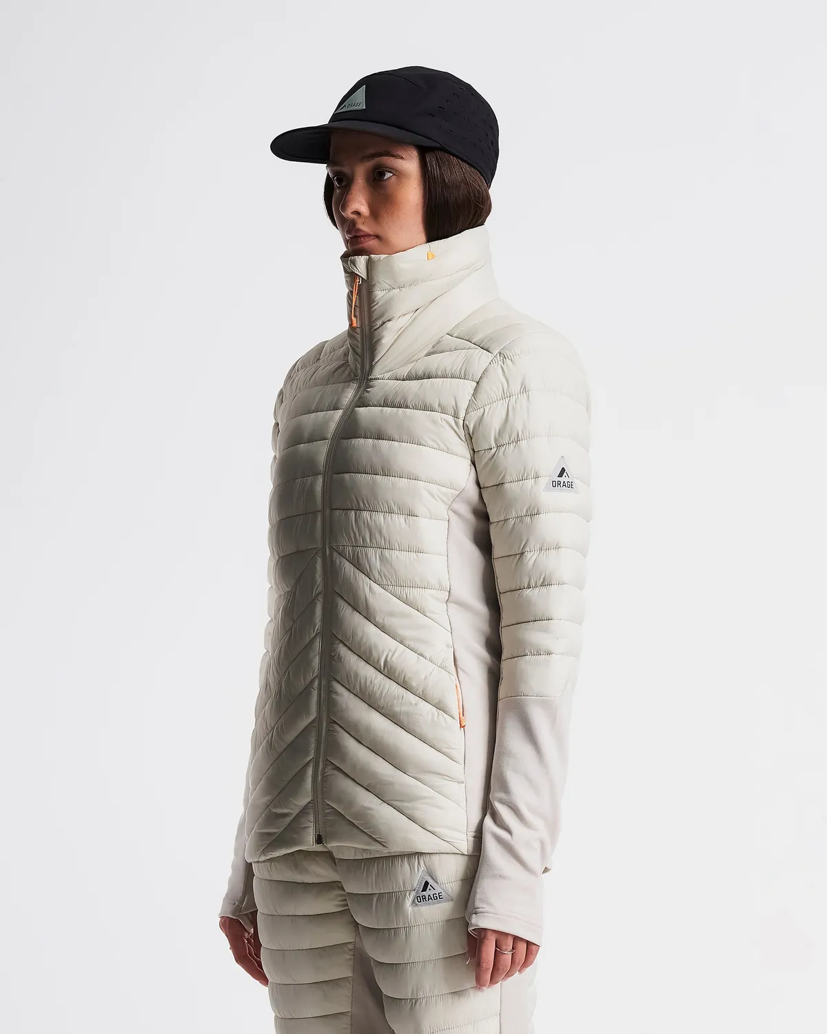 Orage Phoenix Hybrid veste femme noir stretch chaude