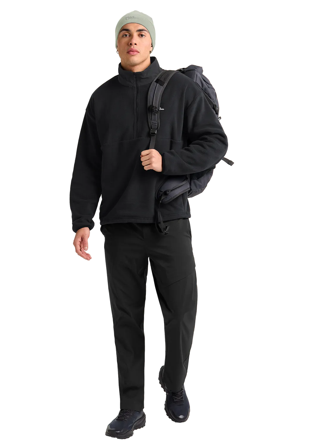 Jack Wolfskin Real Stuff bonnet polaire recyclé léger