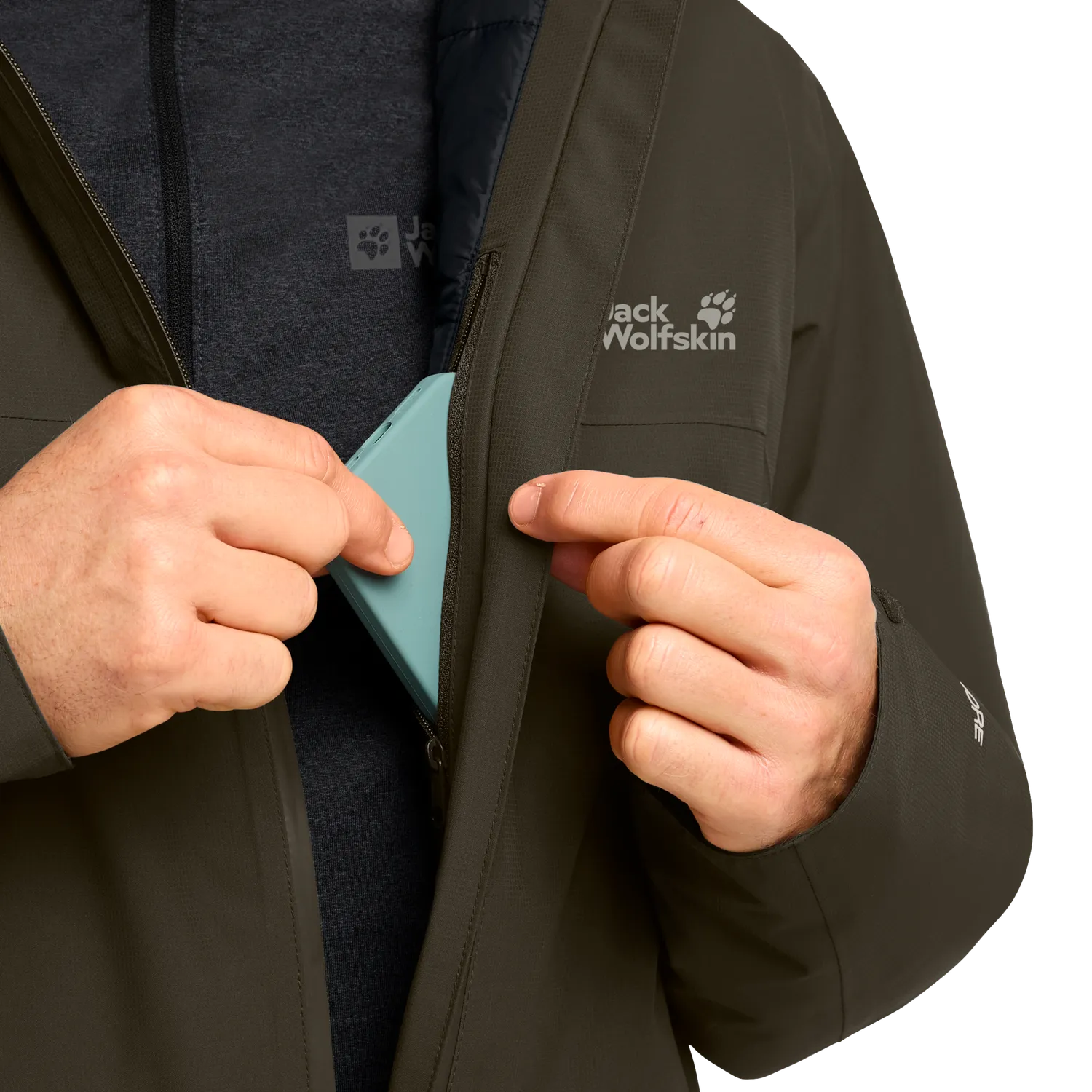 Jack Wolfskin Wisper Ins Jkt M veste hiver homme isolée