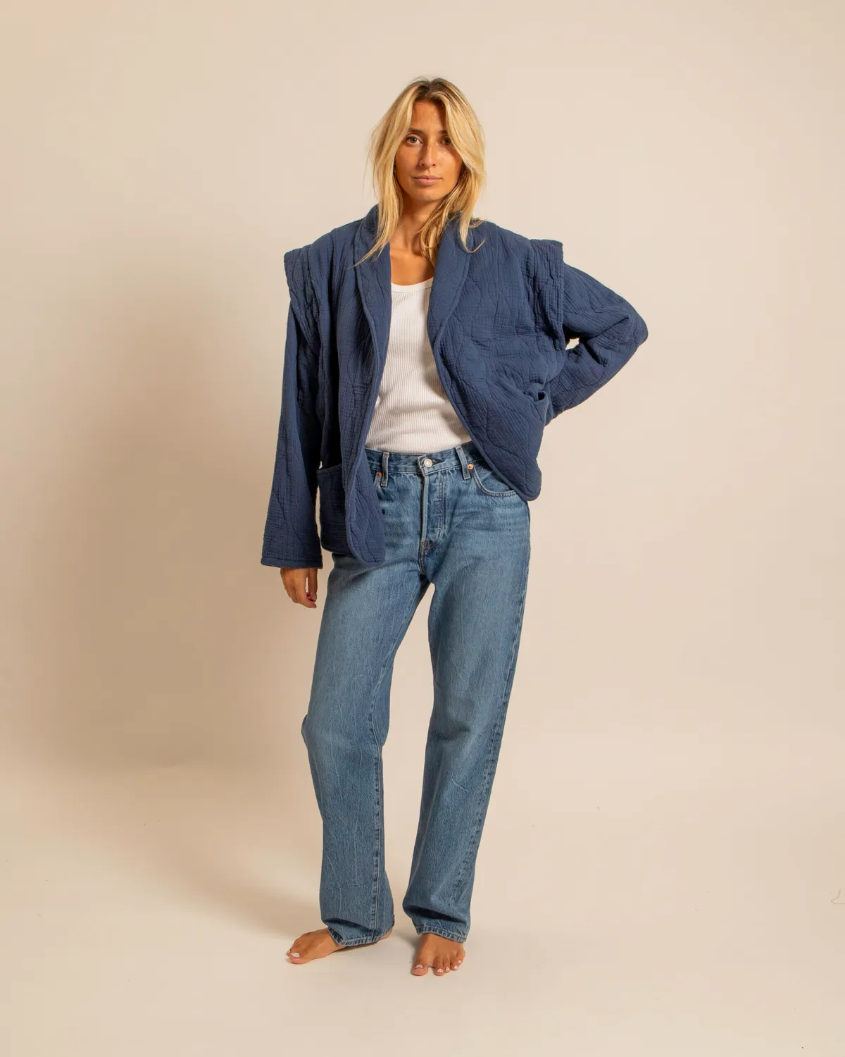 AOKYANOS San Francisco kimono nuit taille unique