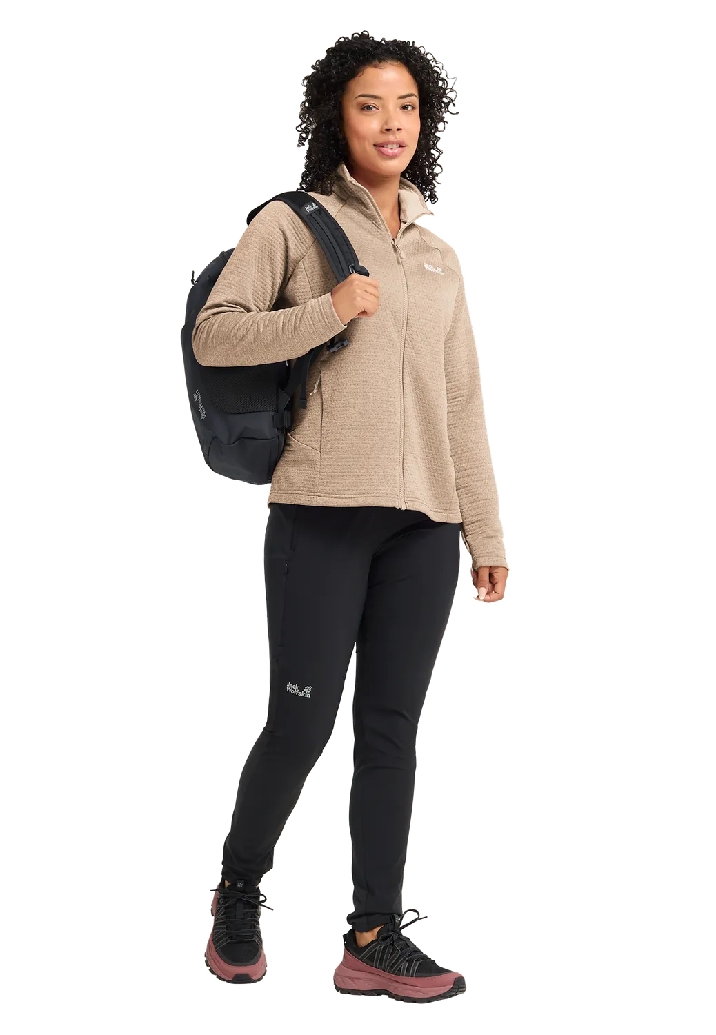 Jack Wolfskin Anytrail FZ W polaire femme 3-en-1