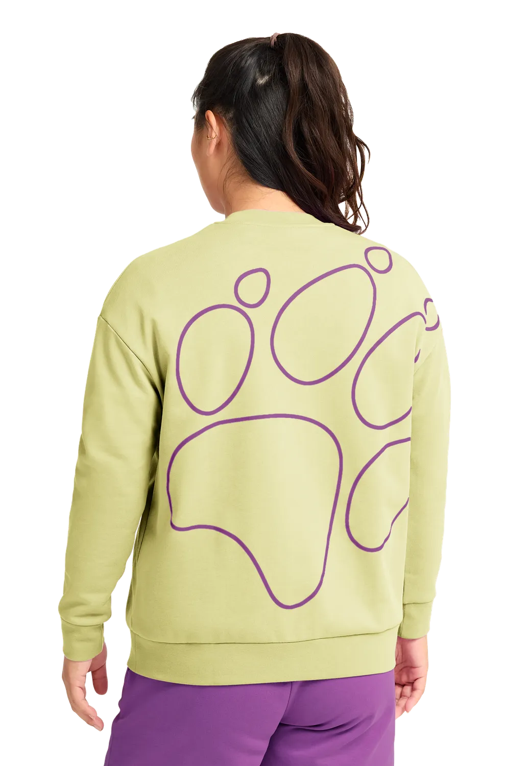 Jack Wolfskin Celebrate Paw Crewneck W sweat femme col rond