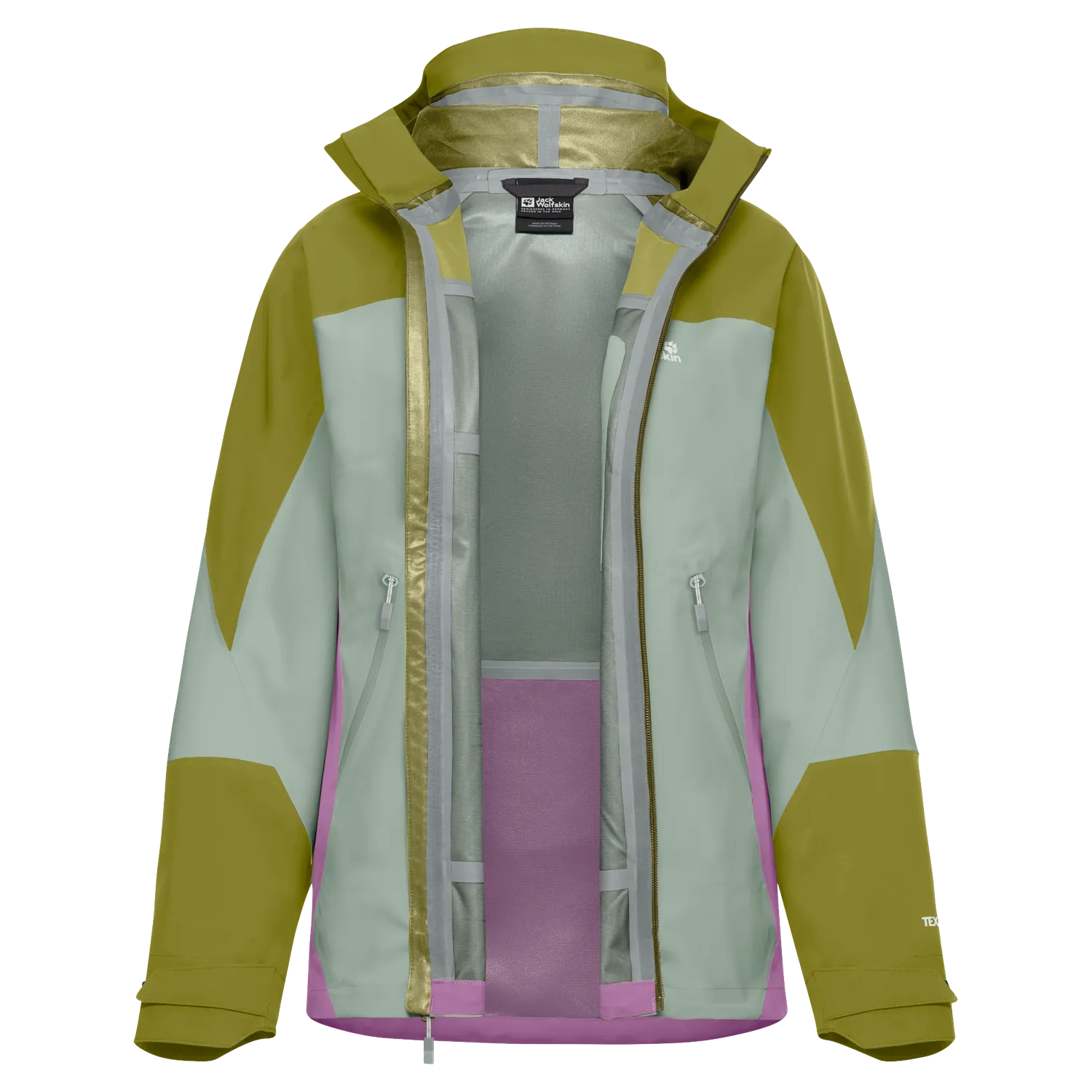 Jack Wolfskin Rockpaw 3L JKT W veste femme pluie