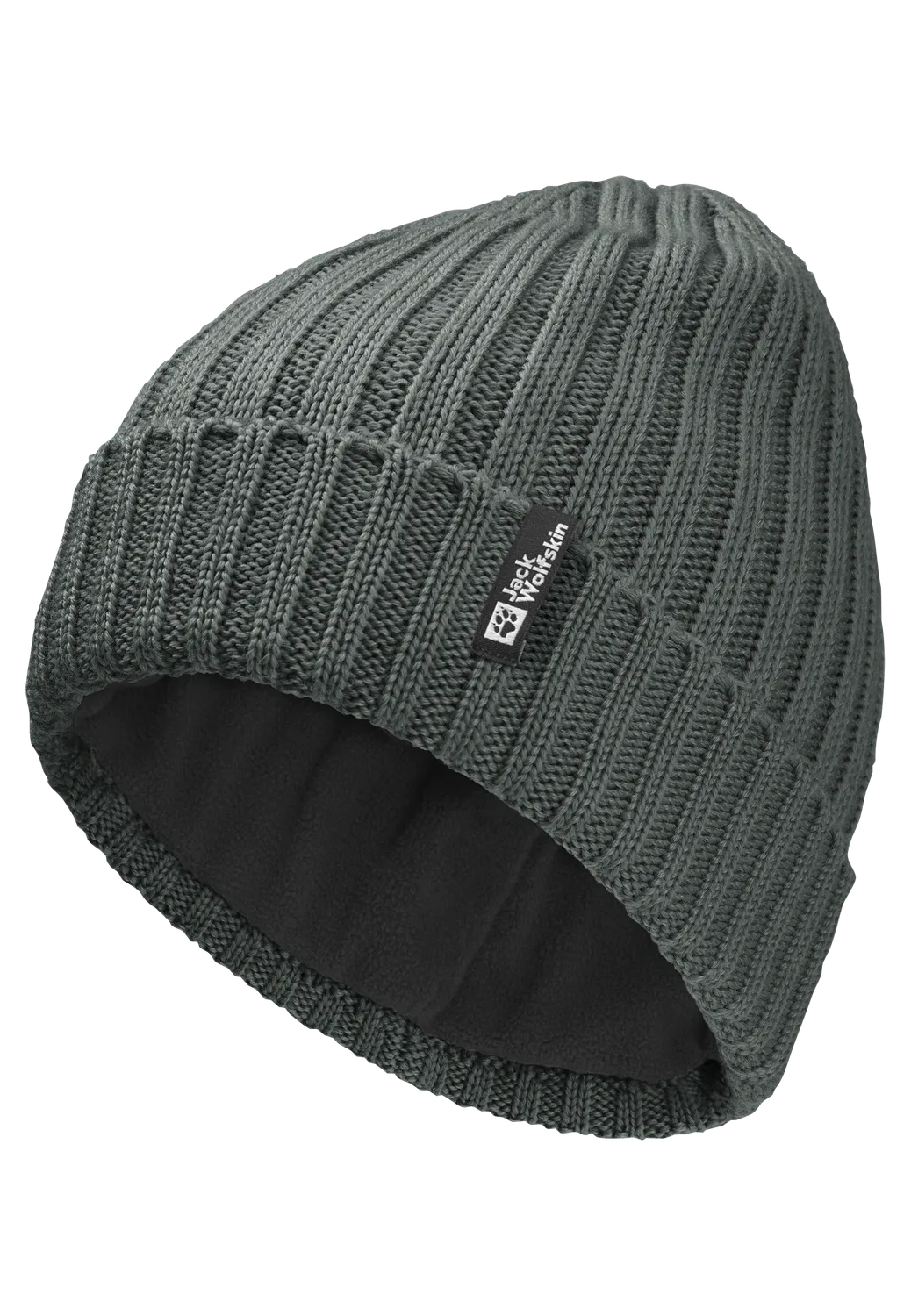 Jack Wolfskin Rib Knit bonnet chaud doublure polaire