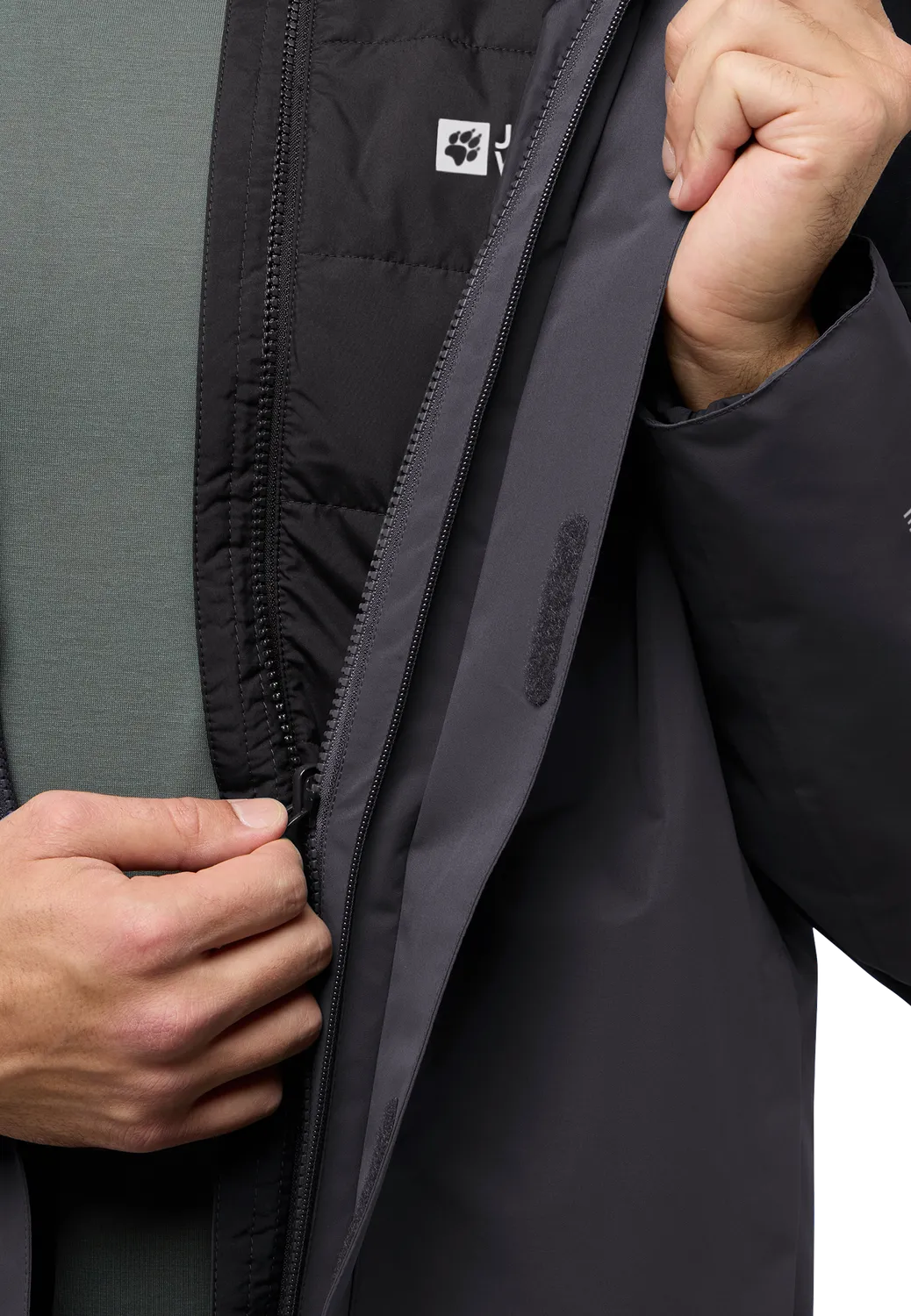 Jack Wolfskin Romberg 3in1 Jkt M veste 3-en-1 imperméable