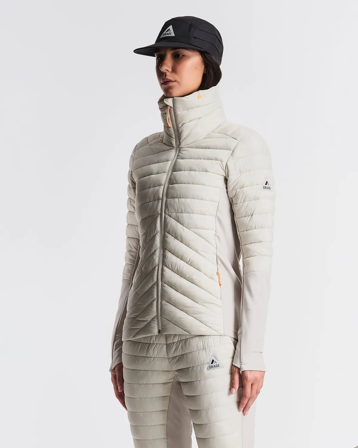 Orage Phoenix Hybrid veste femme noir stretch chaude