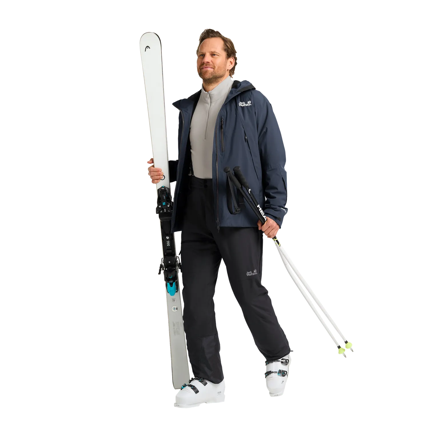 Jack Wolfskin Flowline Pro 2L Ins Pants M pantalon ski isolé