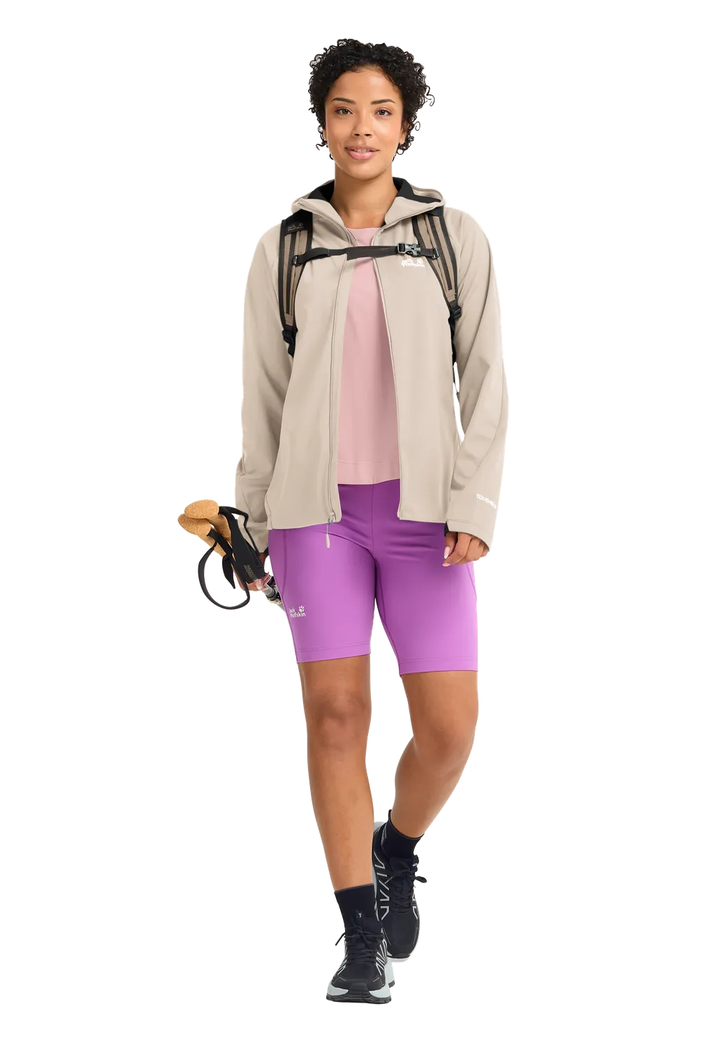 Jack Wolfskin Skyvail Jkt W veste softshell femme coupe-vent