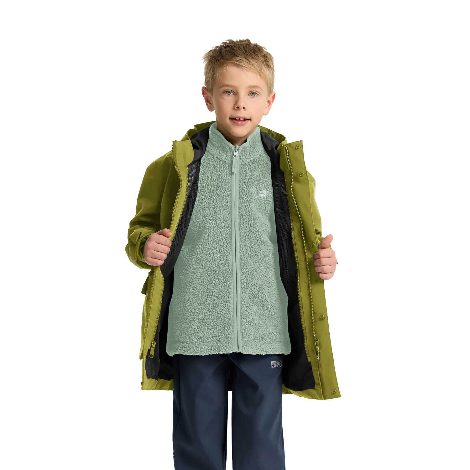 Jack Wolfskin 3in1 Canvey veste enfant 3-en-1