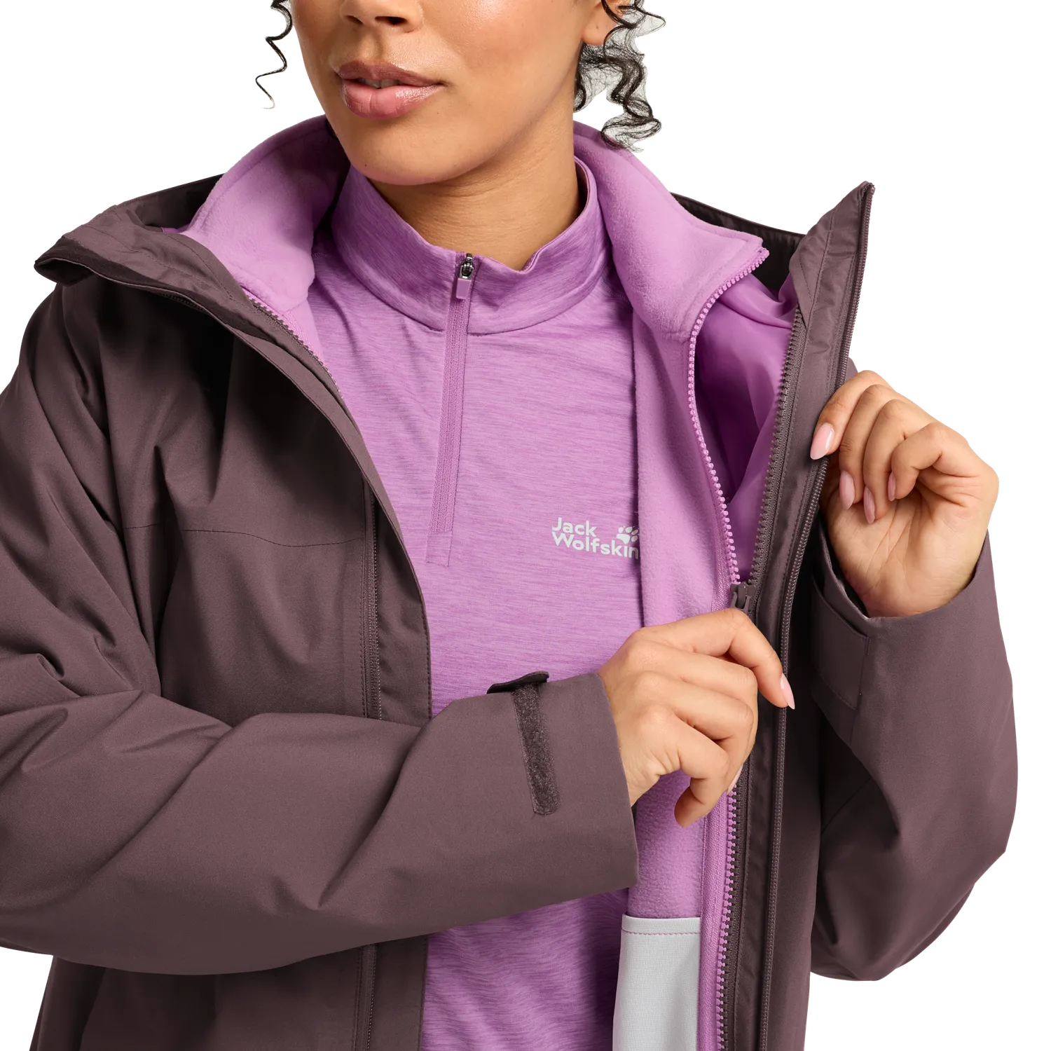 Jack Wolfskin Moonrise 2 3in1 veste femme imperméable