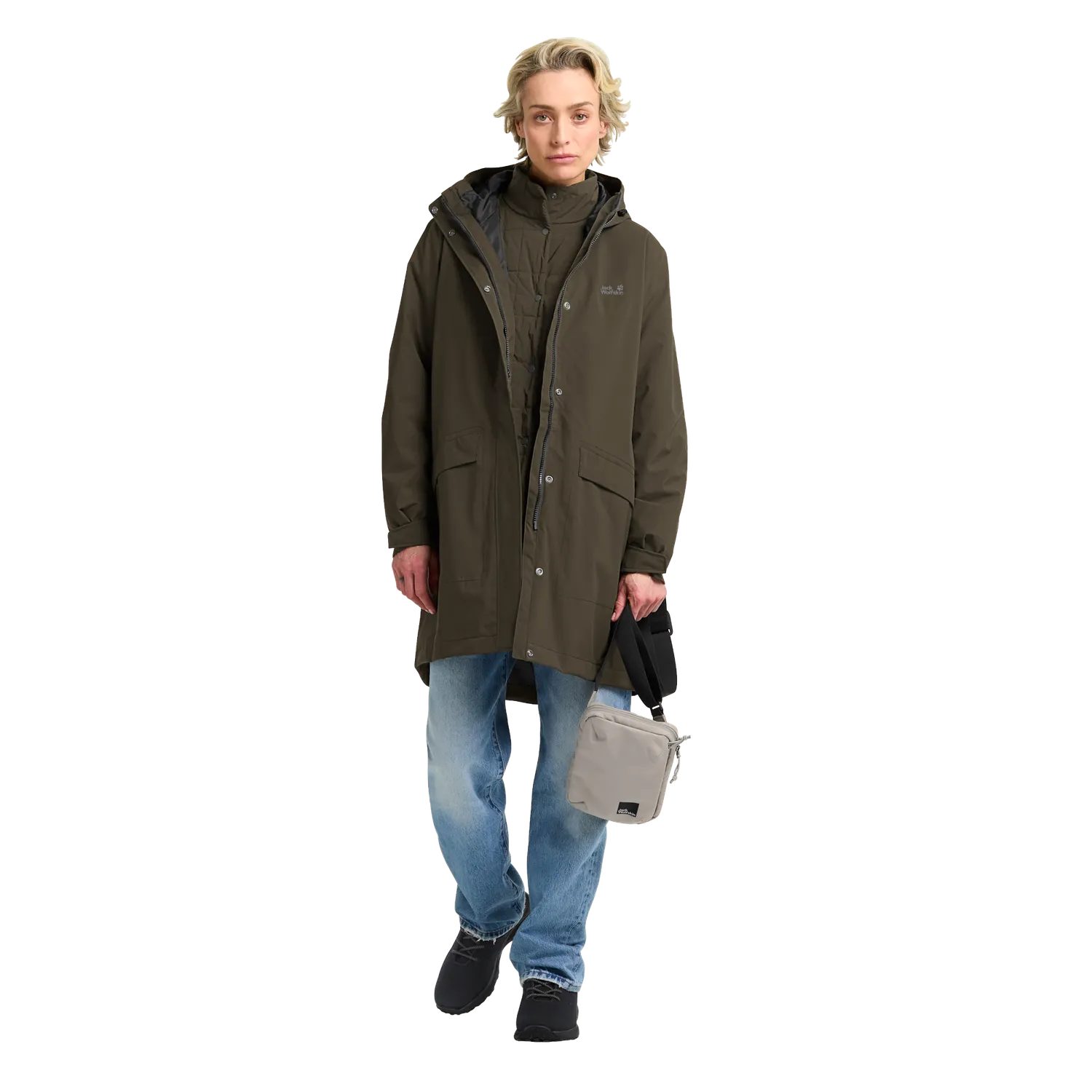 Jack Wolfskin Winterdune 3in1 manteau hiver femme long