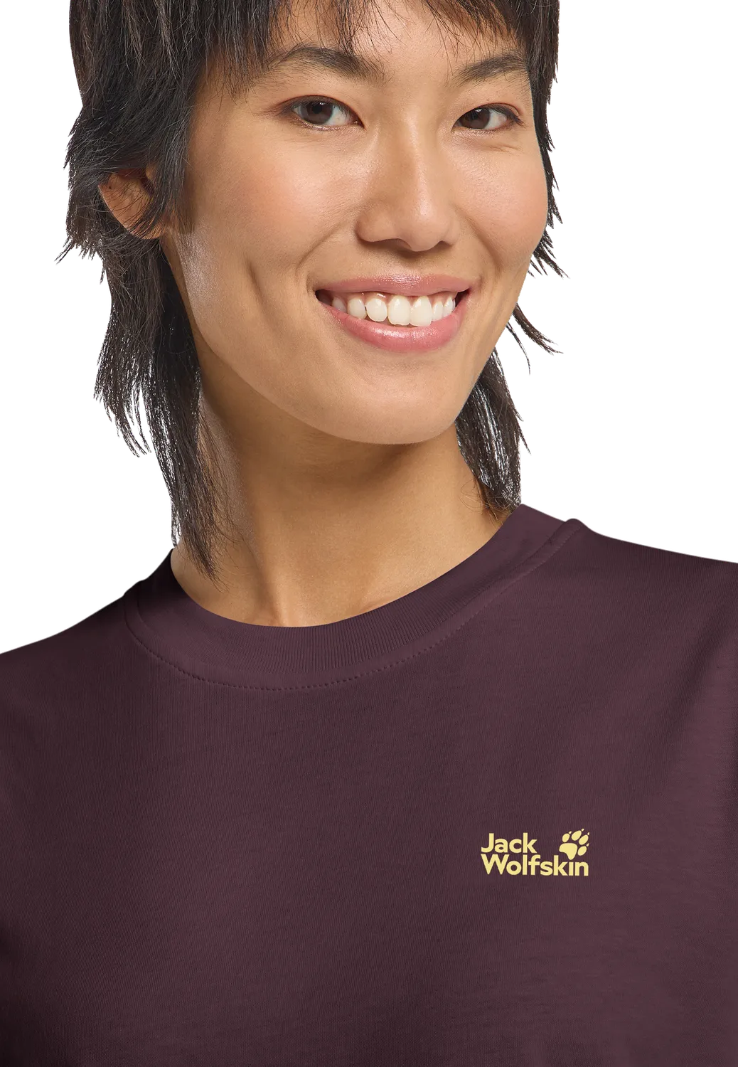 Jack Wolfskin Paw Time T t-shirt femme coton single jersey