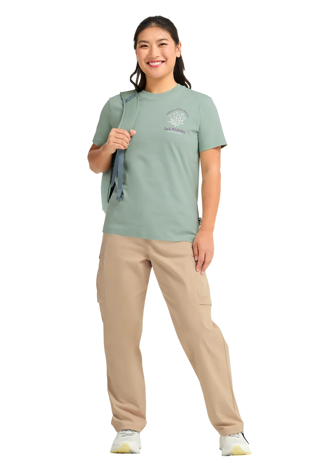 Jack Wolfskin Carefree T W t-shirt femme coton