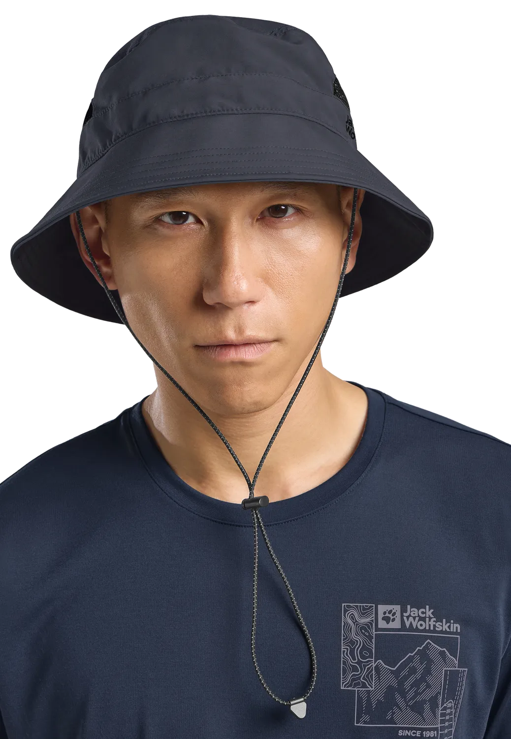 Jack Wolfskin Vent Bucket Hat bob été ventilé anti-odeur
