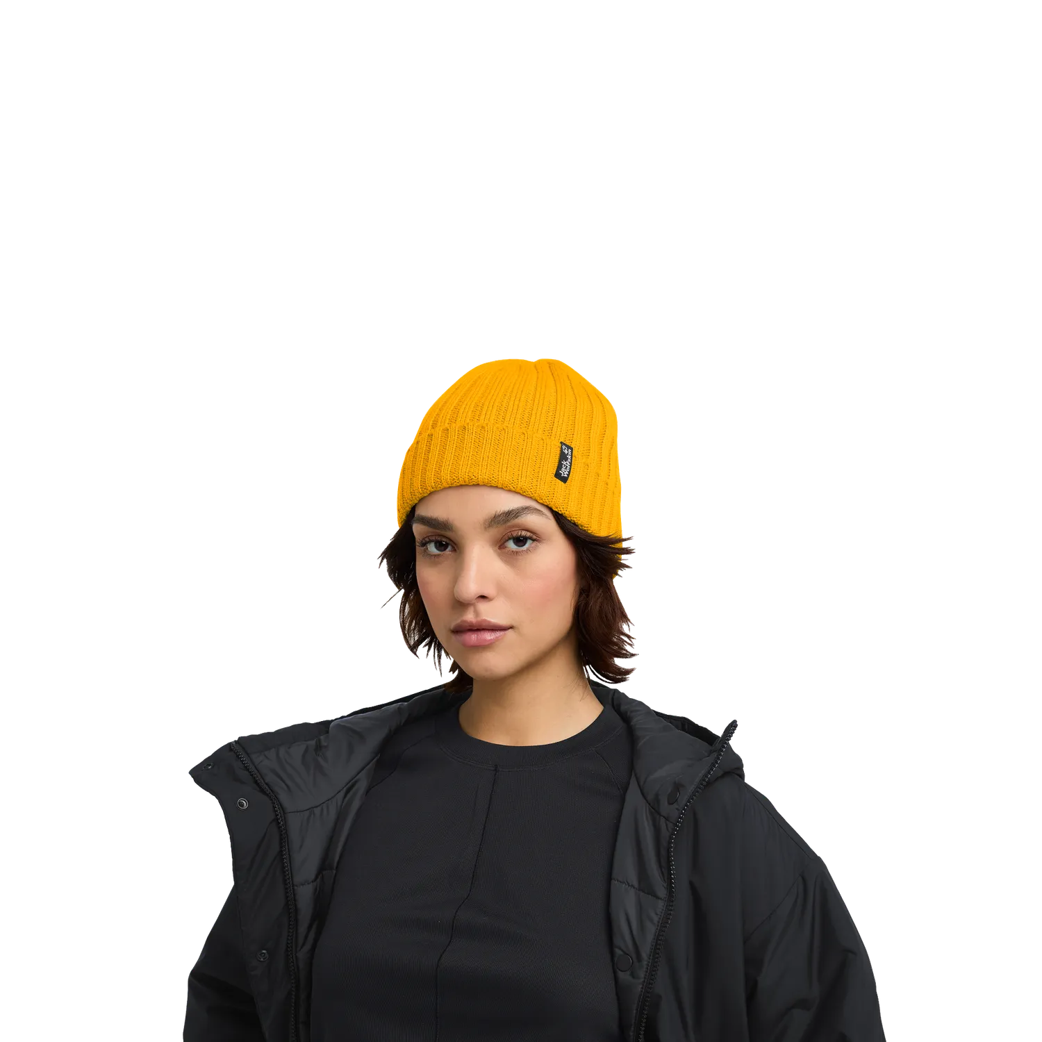Jack Wolfskin Rib Knit Beanie bonnet hiver doublé polaire