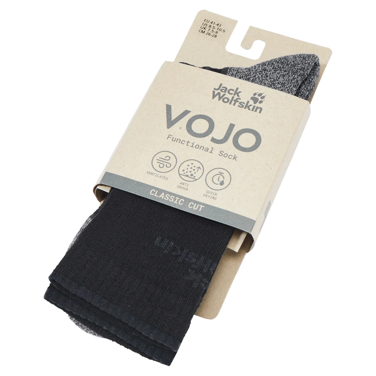 Jack Wolfskin Vojo Sock CL Chaussettes Rando Matelassées