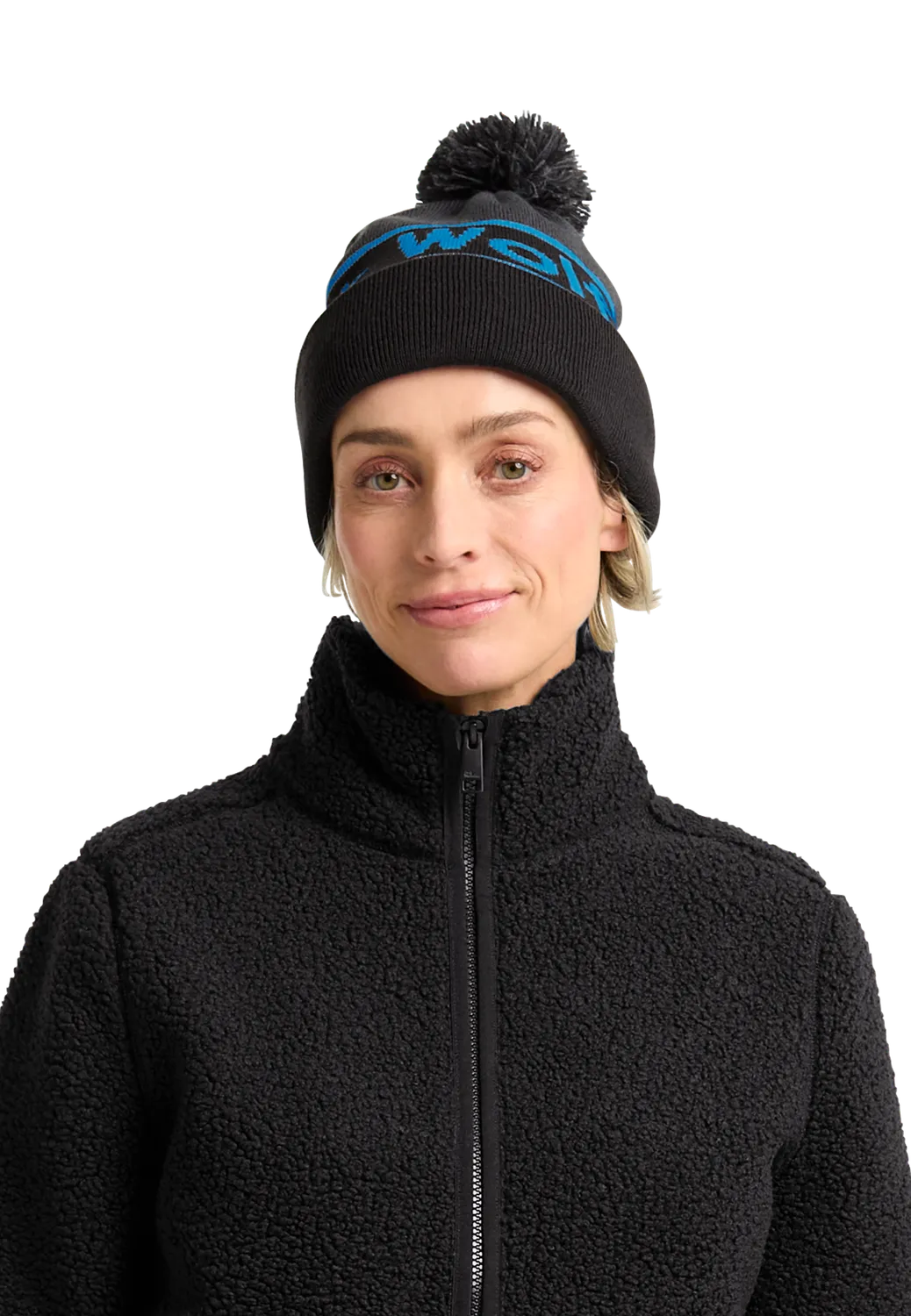 Jack Wolfskin Jack Beanie bonnet pompon acrylique