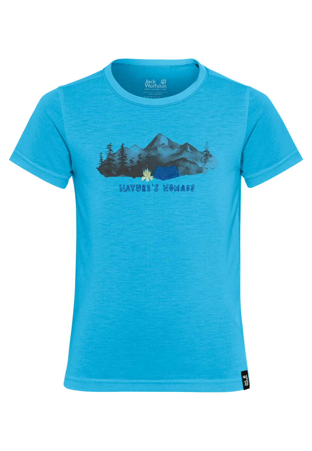 Jack Wolfskin Hiking Graphic T t-shirt enfant séchage rapide