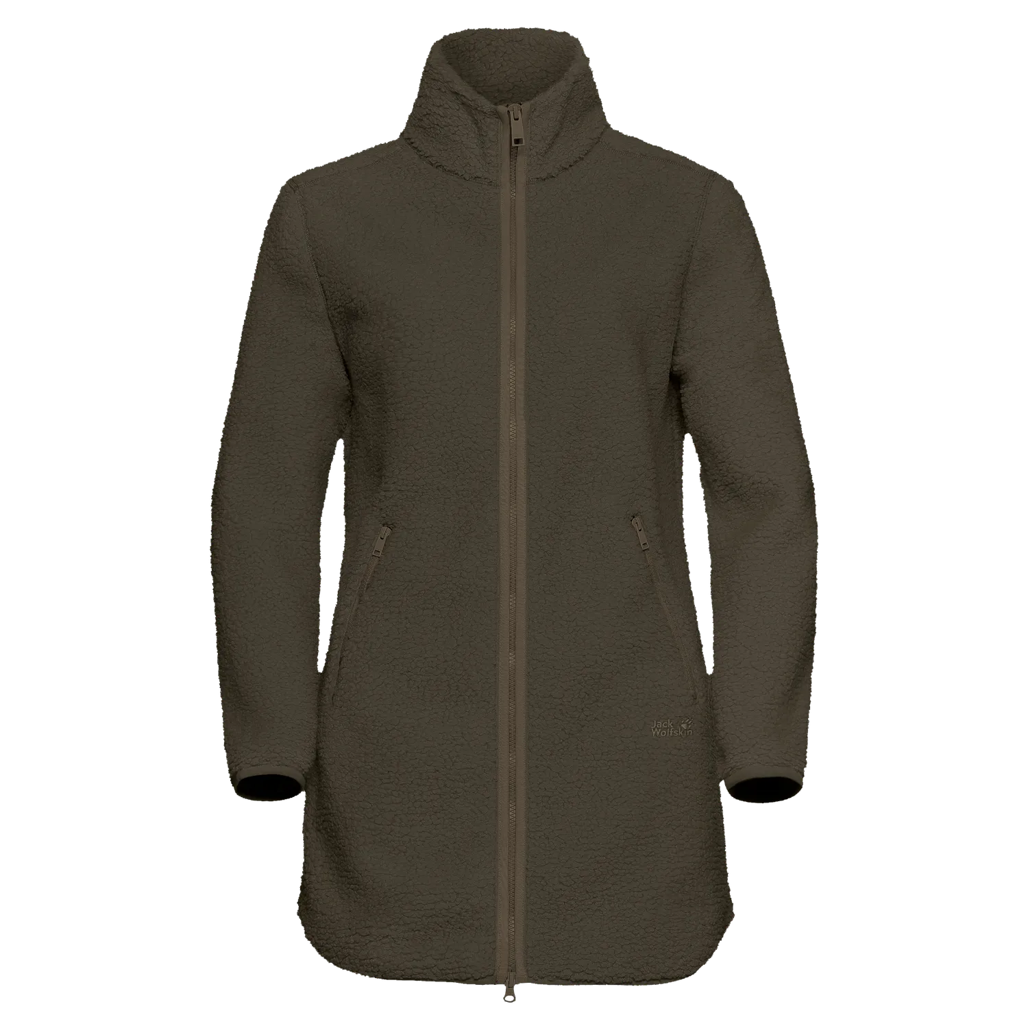 Jack Wolfskin High Curl Coat W manteau femme sherpa long