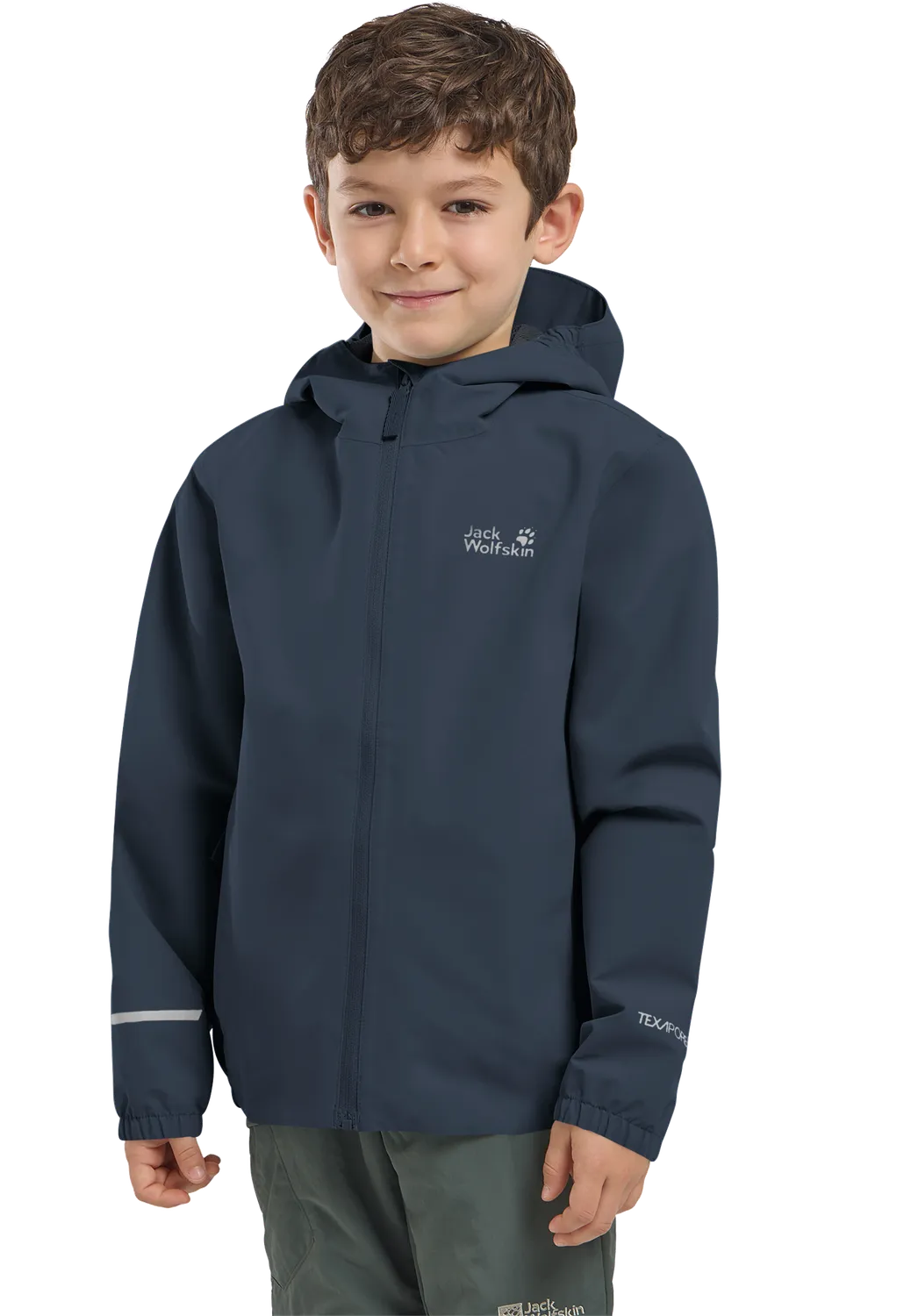 Jack Wolfskin Flaze Jacket K veste pluie enfant imperméable