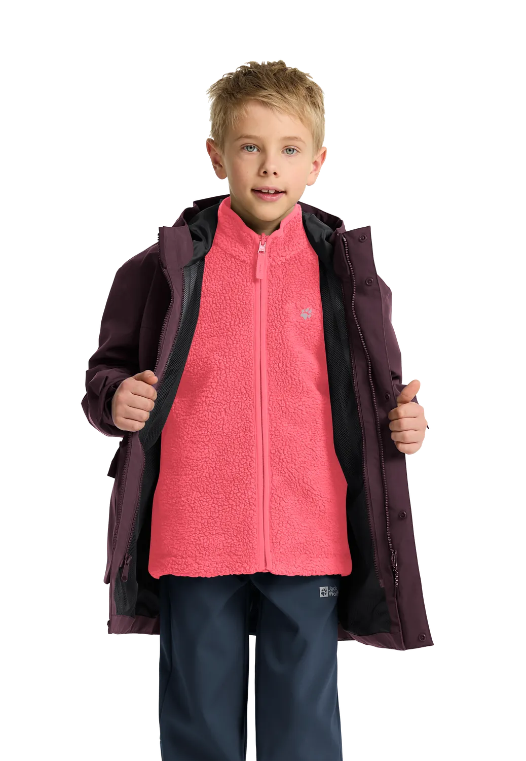 Jack Wolfskin 3in1 Canvey Kids veste enfant hiver