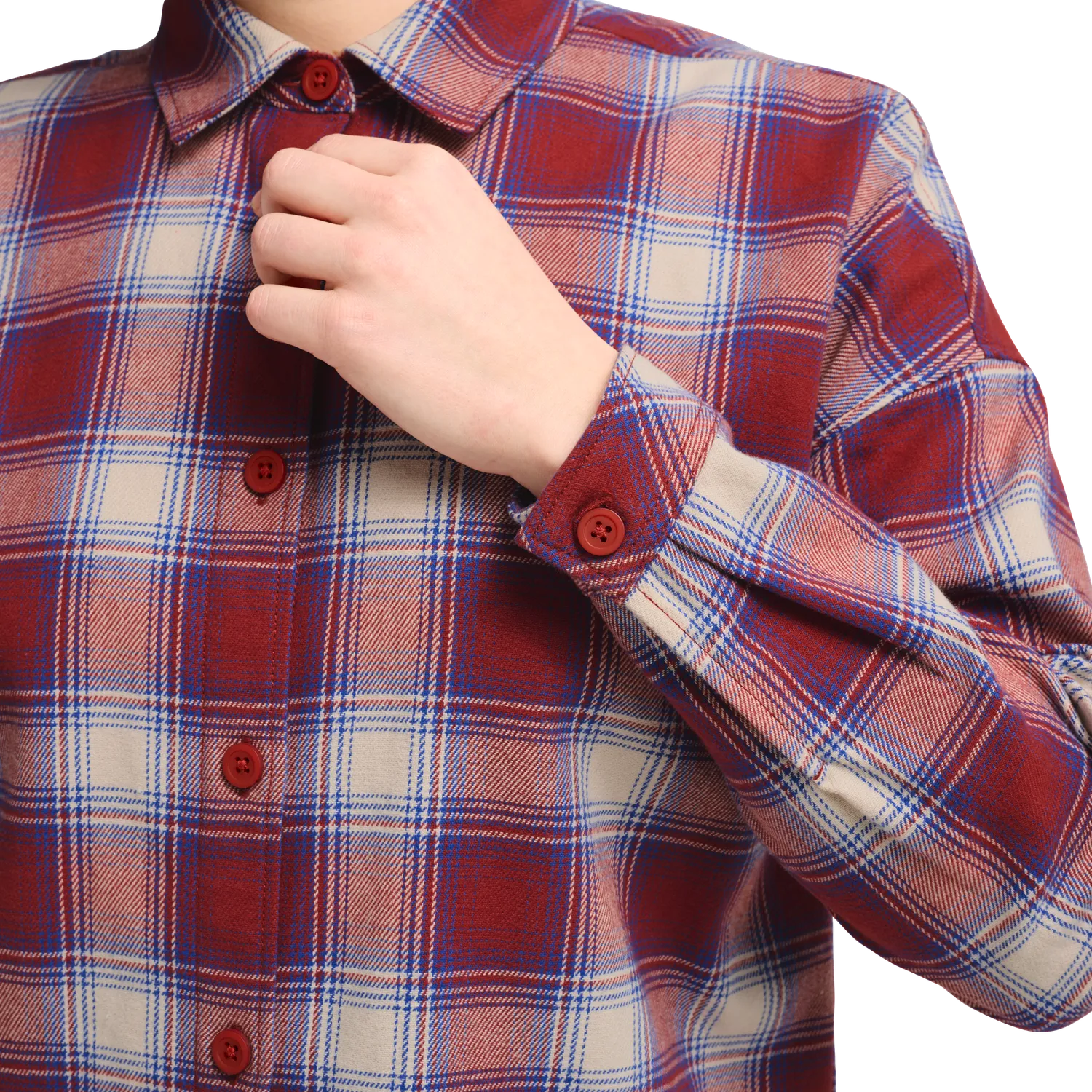 Jack Wolfskin Baja Flannel Shirt W chemise femme flanelle