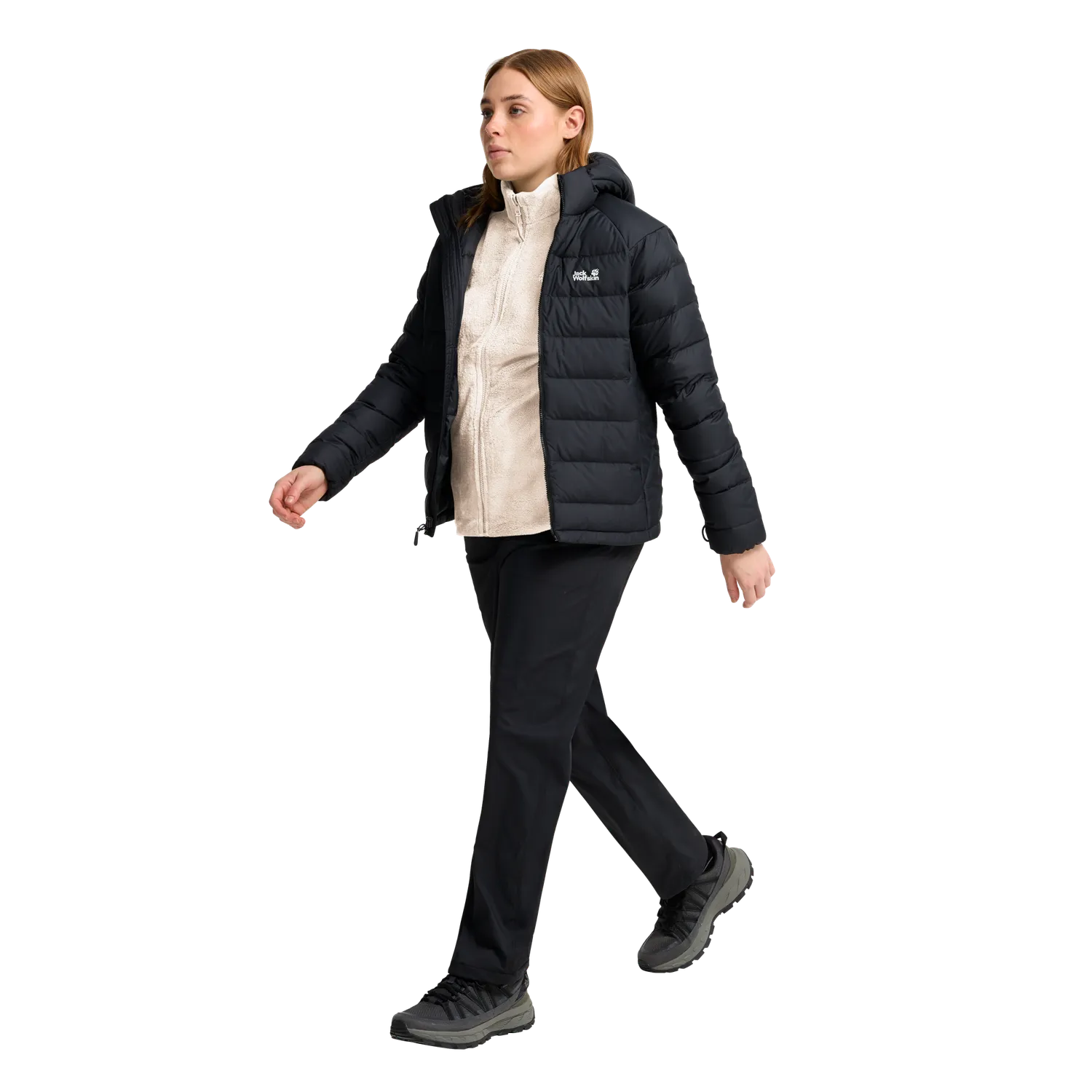 Jack Wolfskin Rotwand FZ W polaire femme zip taille M