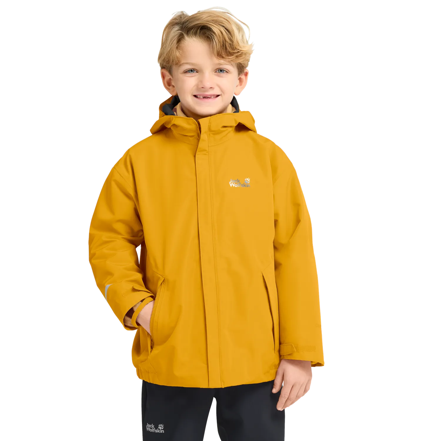 Jack Wolfskin Iceland 3in1 Print Jkt K veste enfant