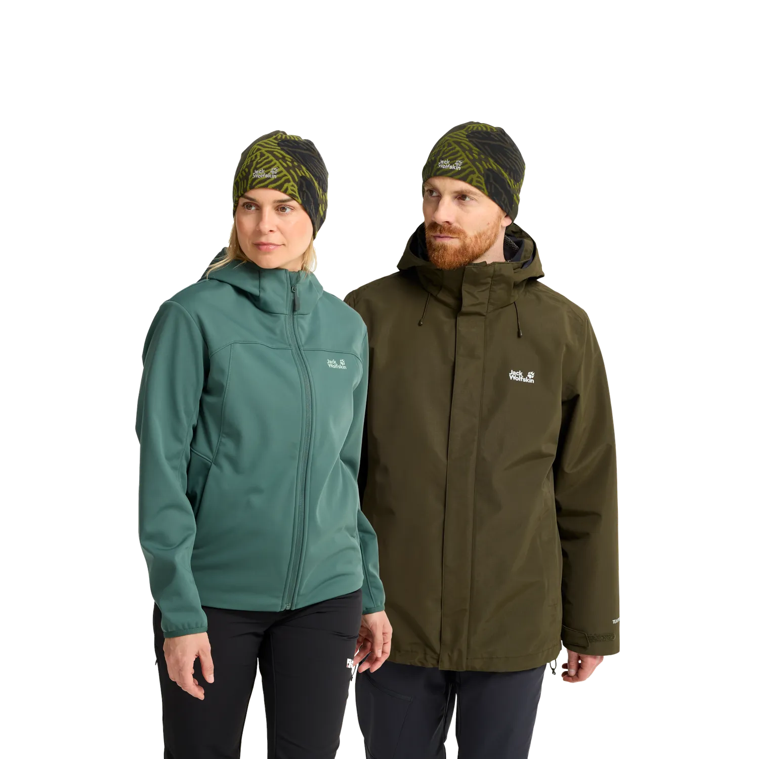 Jack Wolfskin Real Stuff Print Beanie bonnet polaire taille unique