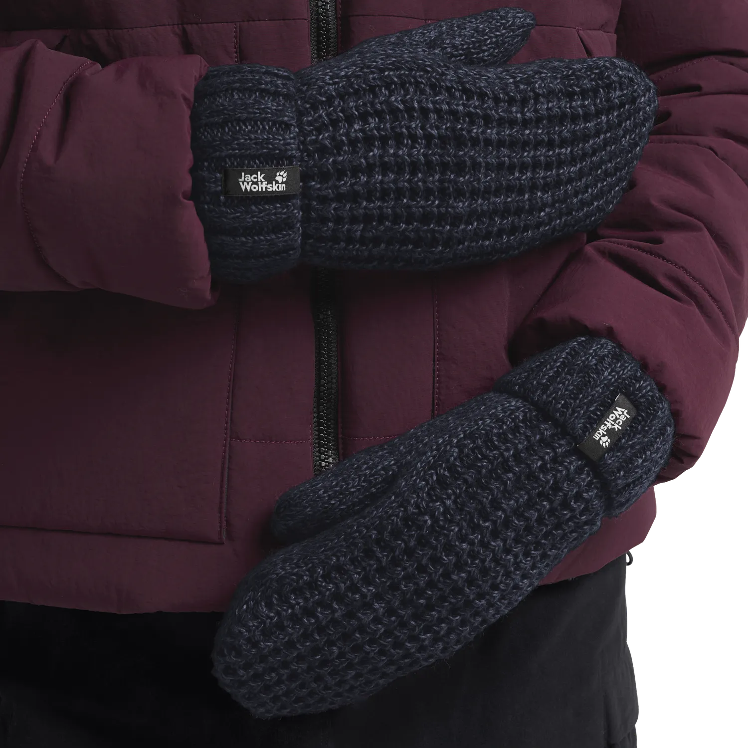 Jack Wolfskin Medley Knit moufle femme doublée