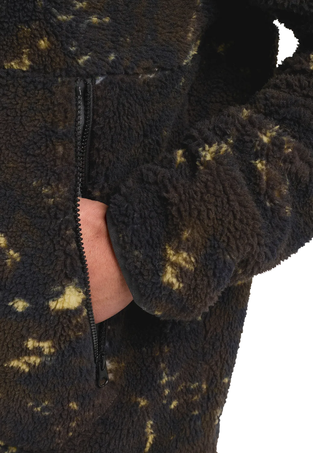 Jack Wolfskin Stone Lite AOP JKT M veste polaire homme sherpa