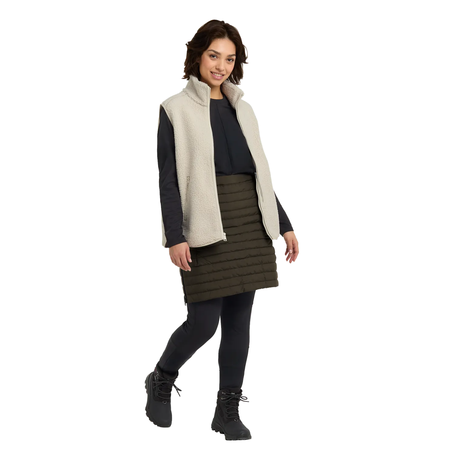 Jack Wolfskin Iceguard Skirt W jupe hiver matelassée