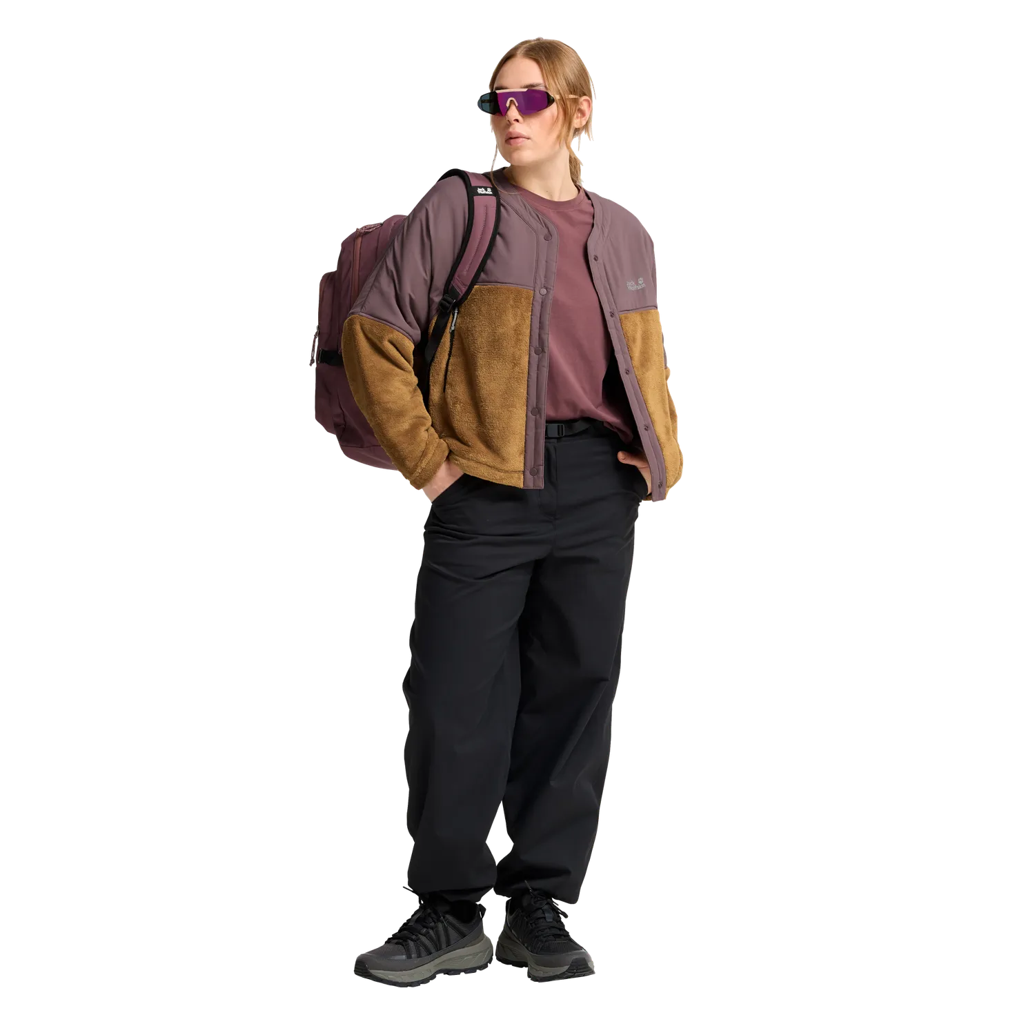 Jack Wolfskin Sensora Hybrid Jkt W veste femme coupe-vent