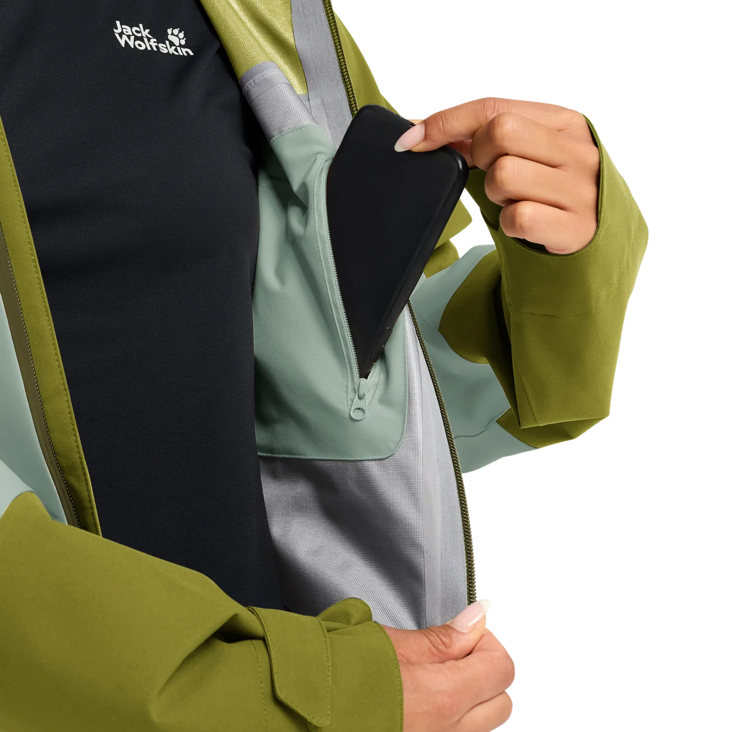 Jack Wolfskin Rockpaw 3L JKT W veste femme pluie