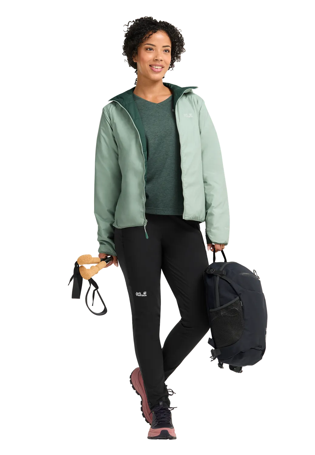Jack Wolfskin Trail Light Ins 2in1 Jkt W veste femme