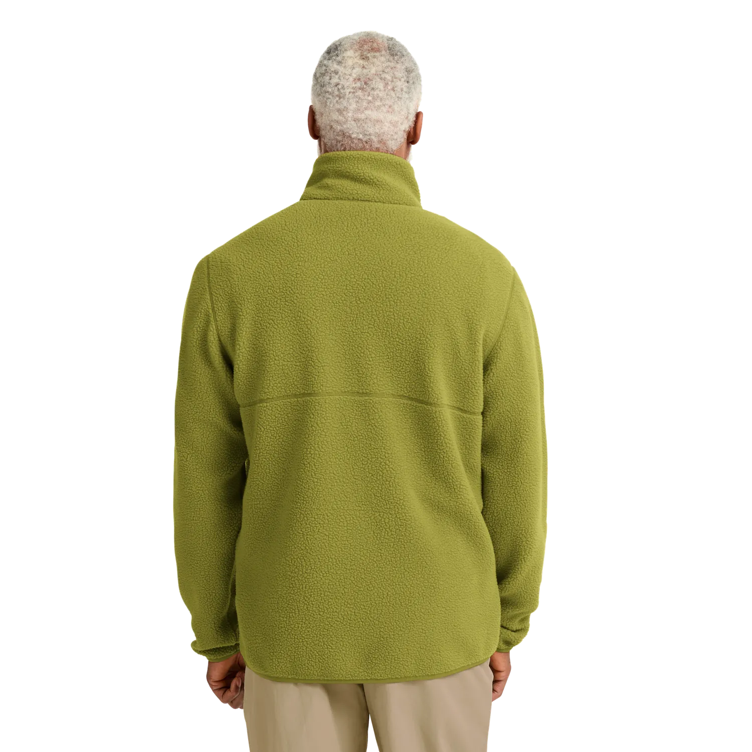 Jack Wolfskin Lite Curl FZ M polaire homme col montant