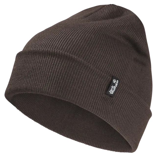 Jack Wolfskin Rib Beanie bonnet hiver acrylique
